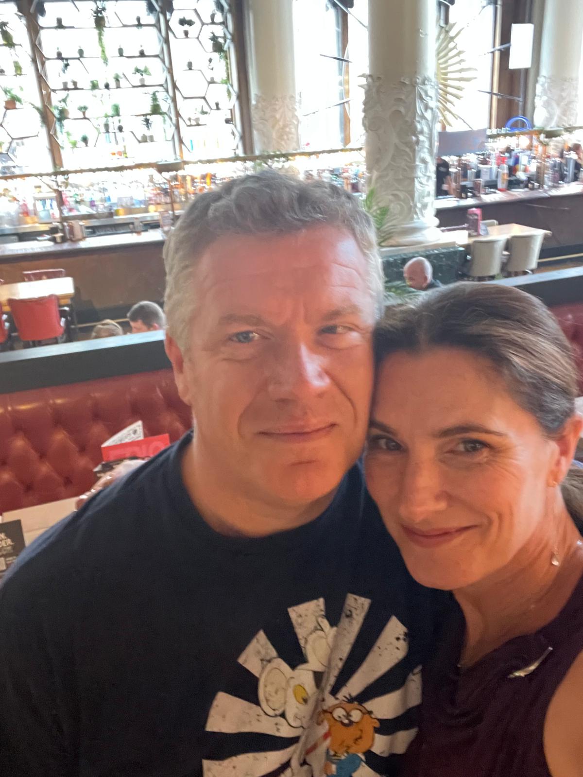 Aaron and Lisa Torrens, founders of Luxe Padel Tours